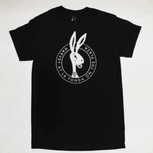 Tee shirt with a Harvey Rabbit illustration