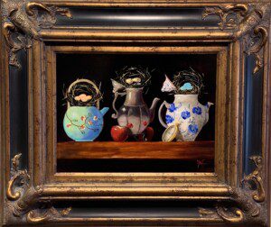 An oil painting by Cynde Roof.
