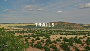 Santa Fe conservation Trust trails.
