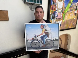 Artist Craig George at Sovereign Santa Fe