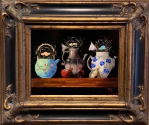 An oil painting by Cynde Roof.