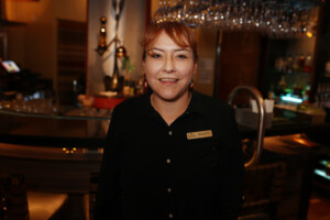 La Fonda bartender, Jesusita Salazar.