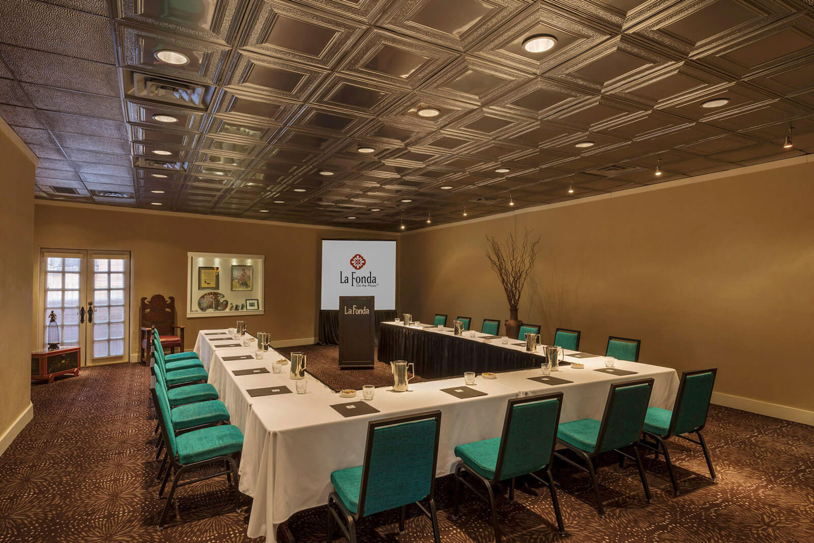 A conference room set up for a meeting - Sithia Room