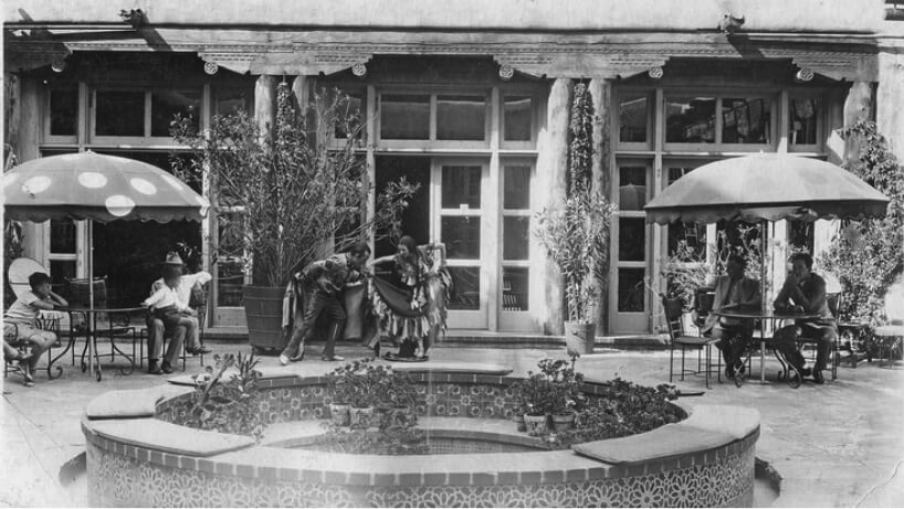 Historic courtyard