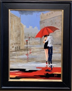 Date night in Europe by Cynde Roof.
